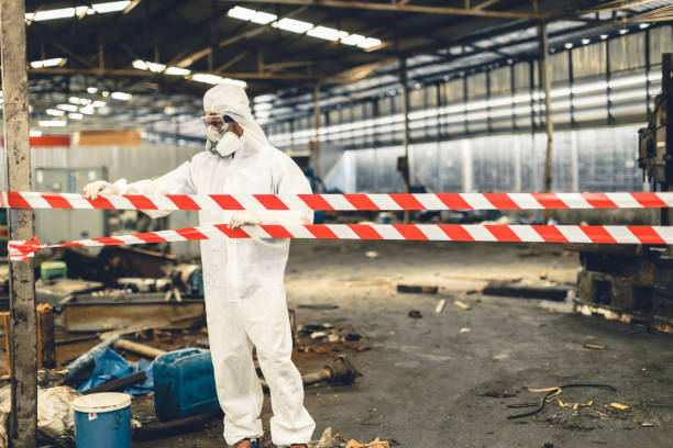 Professional Unattended Death Cleanup technician working in Dale, PA